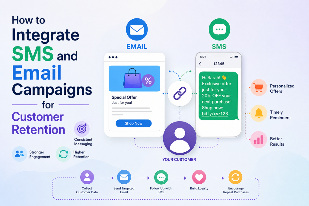 Integrate SMS and Email Campaigns