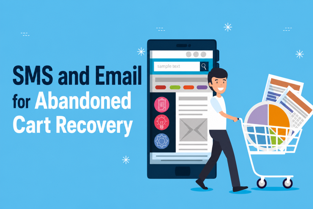 SMS and Email for Cart Recovery