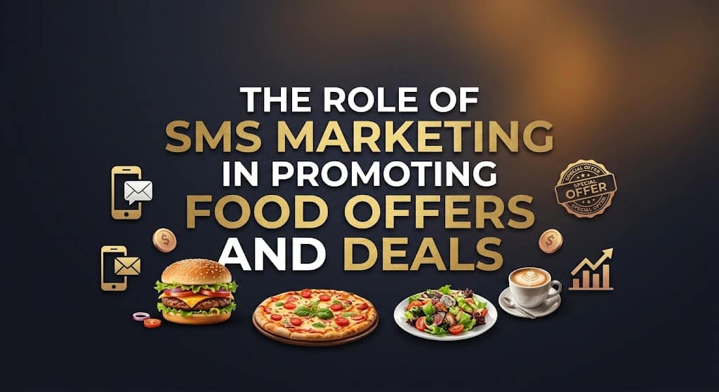 SMS marketing promoting offers